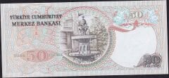 6.Emisyon 2.Tertip 50 Lira J18 277866 Çil