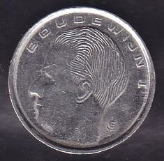 Belçika 1 Frank 1991