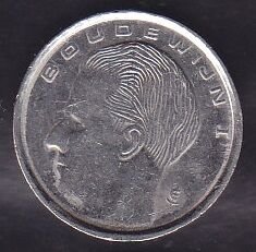 Belçika 1 Frank 1991