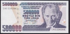 7.EMİSYON 4.TERTİP 500000 LİRA L82 226284 ÇİL