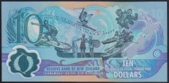New Zezaland 10 Dolar 2000 Çil Hatıra Polymer Pick190a