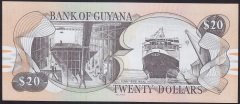 Guyana 20 Dolar 1996 - 2009 Çil Pick 30 (777)