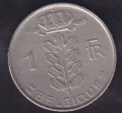 Belçika 1 Frank 1958