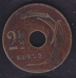 1948 Yılı 2.5 Kuruş