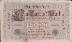 Almanya 1000 Mark 1910 ÇOk Temiz (R46b)
