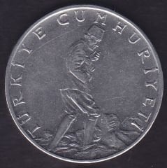 1975 Yılı 2.5 Lira Ters