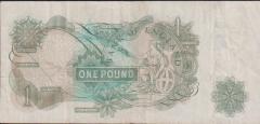 İngiltere 1 Pound 1960 - 1977 Çok Temiz+ Pick 374a Kraliçe