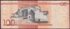 DOMİNİK CUMHURİYETİ 100 PESOS 2015 ÇOK TEMİZ