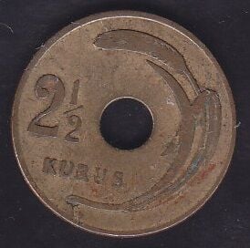 1949 Yılı 2.5 Kuruş