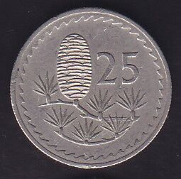 Kıbrıs 25 Mils 1963