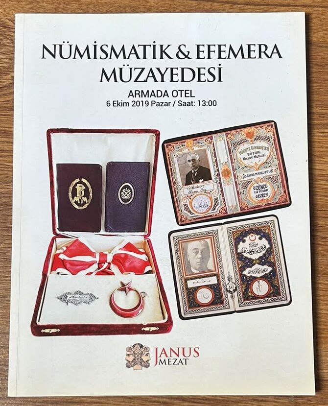 Janus Mezat Müzayede Kataloğu 6 Ekim 2019 Resimli 131 Sayfa
