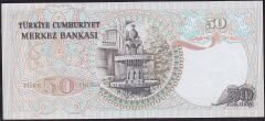 6.Emisyon 2.Tertip 50 Lira J15 782613 Çilaltı