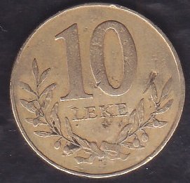 Arnavutluk 10 Leke 2000
