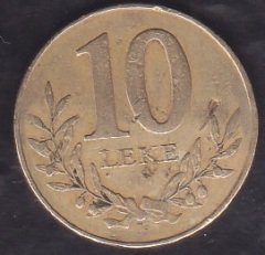 Arnavutluk 10 Leke 2000