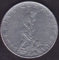 1976 Yılı 2.5 Lira Ters