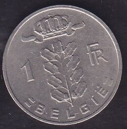 Belçika 1 Frank 1979