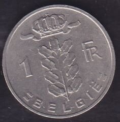 Belçika 1 Frank 1979