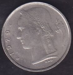 Belçika 1 Frank 1979