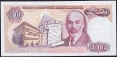 7.Emisyon 2.Tertip 100 Lira F45 742416 Çilaltı