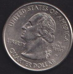 Amerika Çeyrek Dolar 2009 P Hatıra Porto Riko Çeyrek Dolar