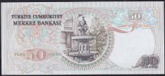 6.Emisyon 2.Tertip 50 Lira J14 507747 Çilaltı Çil