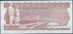 6.Emisyon 2.Tertip 20 Lira E45 108562 Çok Çok Temiz+