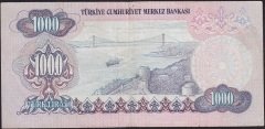 6.Emisyon 1.Tertip 1000 Lira A24 194877 Çok Temiz+