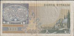 İtalya 2000 Lire 1973 Çok Temiz Pick 103b
