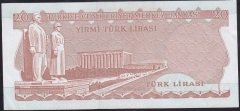 6.EMİSYON 4.TERTİP 20 LİRA I75 070742 ÇİLALTI (ORTADA KAT YOKTUR)