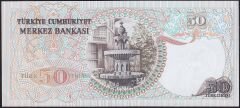6.Emisyon 2.Tertip 50 Lira J11 258607 Çilaltı Çil