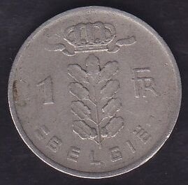 Belçika 1 Frank 1951