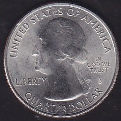 Amerika Çeyrek Dolar 2017 D Hatıra Ellis Island - New Jersey