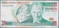 7.EMİSYON 20 000 000 LİRA I72 519984 ÇÇT +