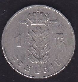 Belçika 1 Frank 1957