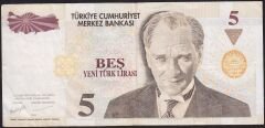 8.Emisyon 5 YTL G15 924651 Çok Temiz+
