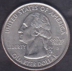 Amerika Çeyrek Dolar 2008 P Hatıra New Mexico