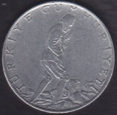 1962 YILI 2.5 LİRA ( TERS )