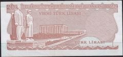 6.Emisyon 4.Tertip 20 Lira I63 030503 Çok Çok Temiz+