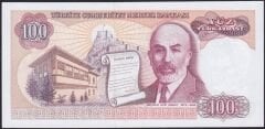 7.Emisyon 2.Tertip 100 Lira F27 032988 Çil