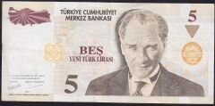 8.Emisyon 5 YTL G04 174277 Çok Temiz+