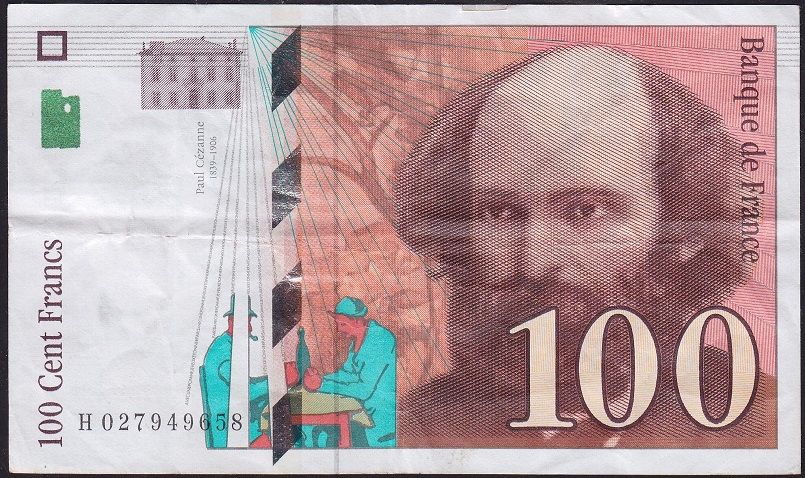 Fransa 100 Frank 1997 Çok Temiz+