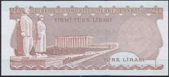 6.Emisyon 2.Tertip 20 Lira E27 075192 Çil