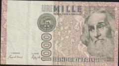 İtalya 1000 Lire 1982 Çok Temiz+ Pick 109b