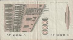 İtalya 1000 Lire 1982 Çok Temiz+ Pick 109b