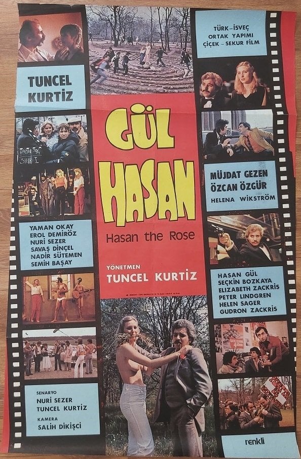 Tuncel Kurtiz - Müjdat Gezen - Gül Hasan - Film Afişi