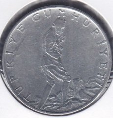 1961 YILI 2.5 LİRA ( TERS )