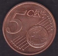 Avrupa 5 Euro Cent 2013 F Almanya