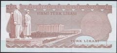 6.Emisyon 2.Tertip 20 Lira E13 008422 Çilaltı Çil