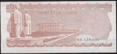 6.Emisyon 4.Tertip 20 Lira I59 678561 Çok Temiz+