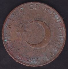 1960 Yılı 10 Kuruş